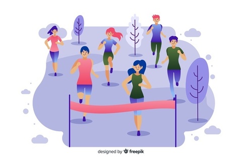 marathon fil d'arrivée